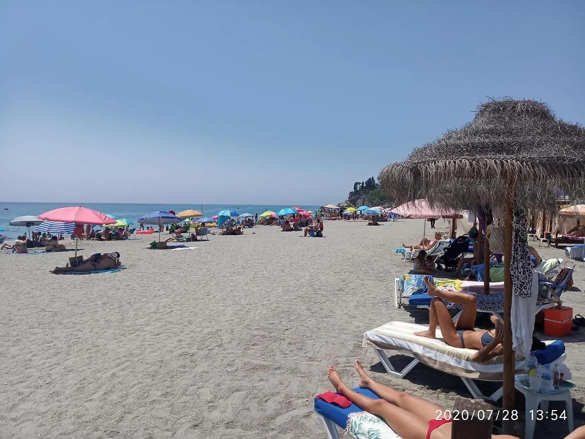 Nerja 1ª Linea De Playa De Burriana , Terraza Grande Al Mar Apartment Spain